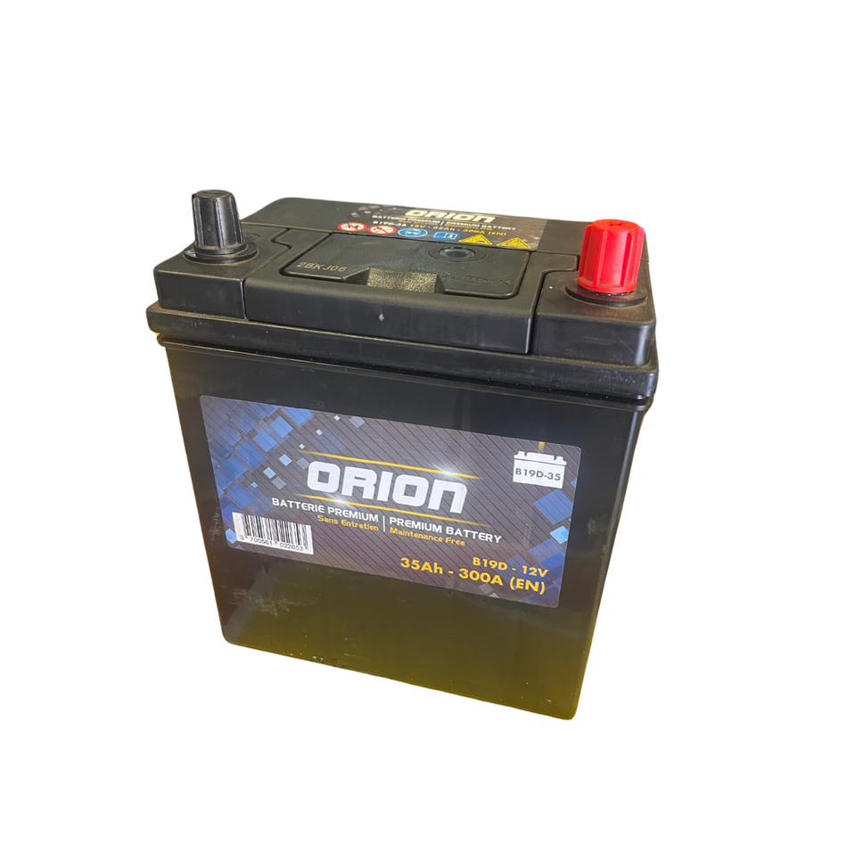 BATTERIE ORION 12V - 35AH - 300EN (+) DROITE