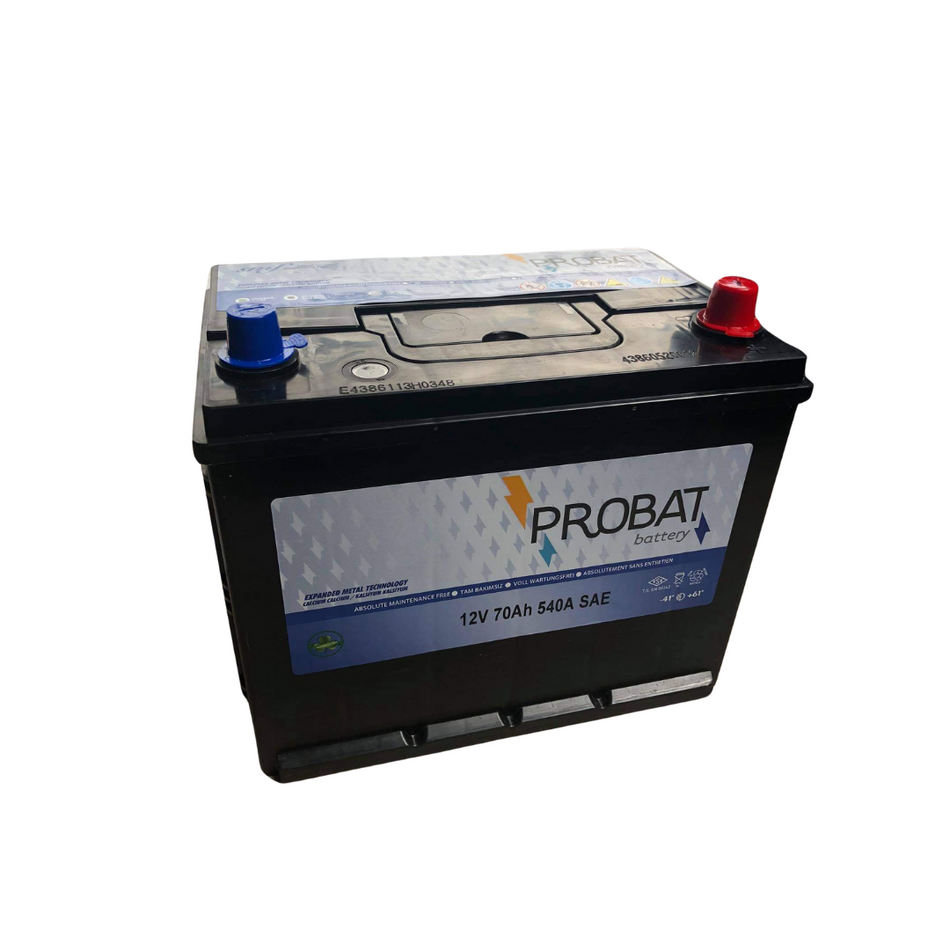 BATTERIE PROBAT 12V - 70AH - 630A (+) DROITE