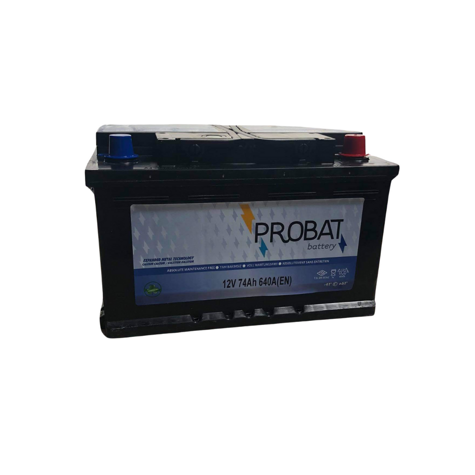 BATTERIE PROBAT 12V - 74AH - 680A BASSE