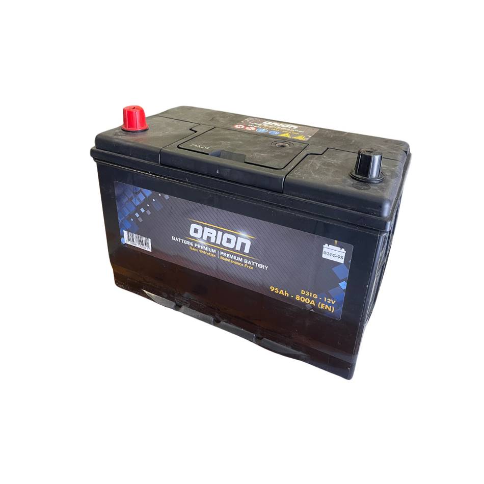 BATTERIE ORION 12V - 95AH - 800A (+) GAUCHE