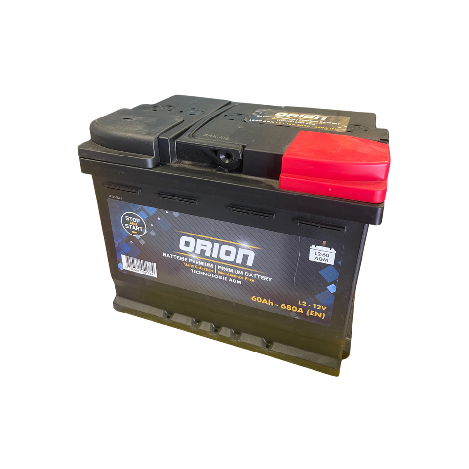 BATTERIE ORION 12V - 60AH - 680A START & STOP