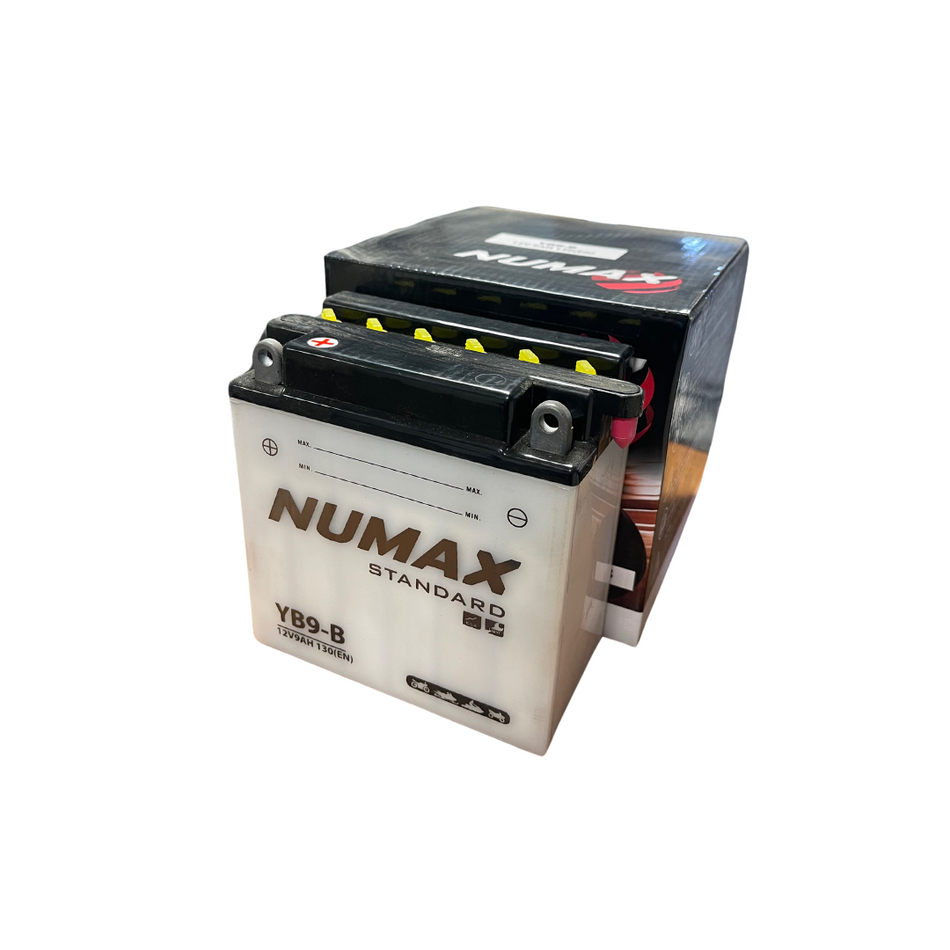 BATTERIE MOTO - NUMAX - YB9B - 12V - 9AH