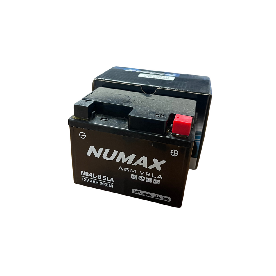 BATTERIE MOTO - NUMAX - NB4LB - 12V - 4AH