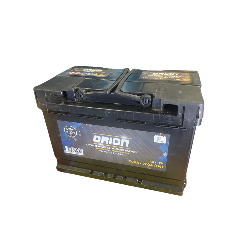 BATTERIE ORION 12V - 70AH - 760A AGM START & STOP