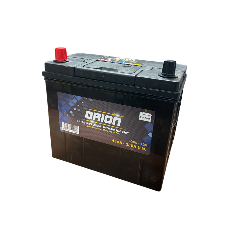 BATTERIE ORION 12V - 45AH - 380A (+) GAUCHE