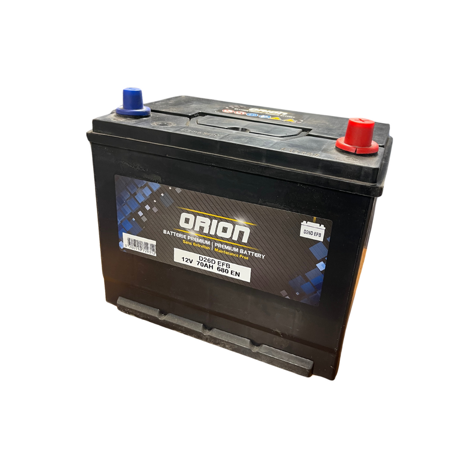 BATTERIE ORION 12V - 70AH - 680A EFB START & STOP