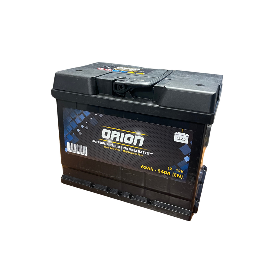 BATTERIE ORION 12V - 62AH - 540A