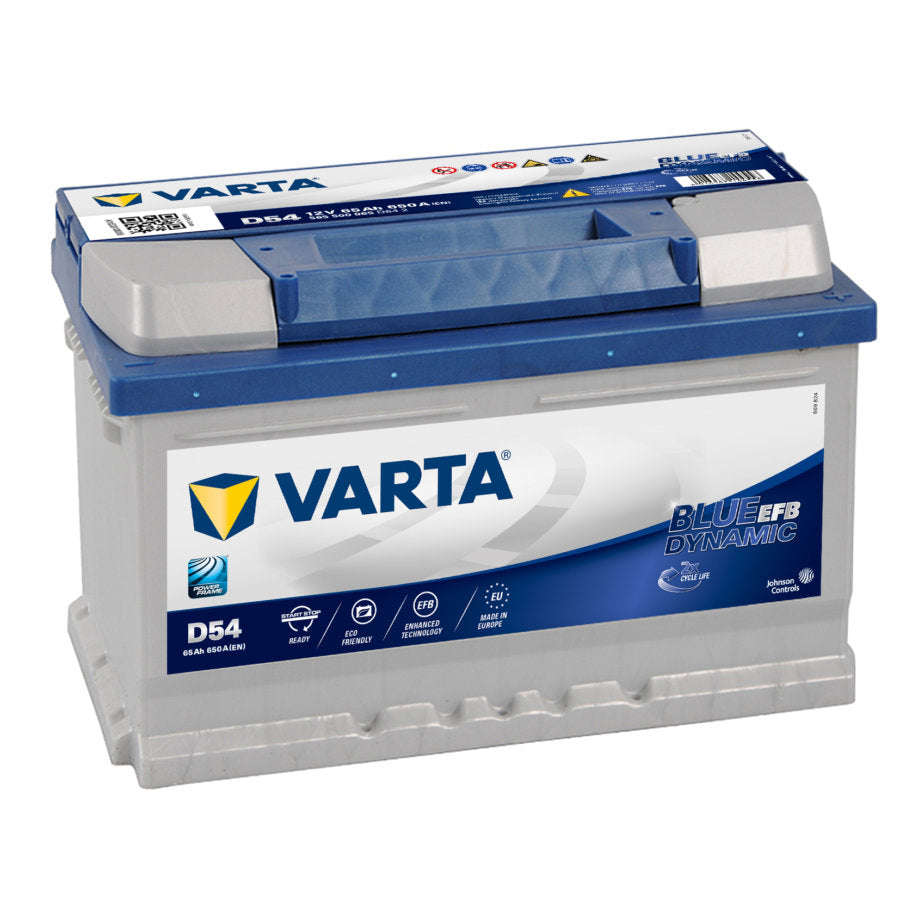 BATTERIE VARTA D54 - 12V - 65AH - 650A