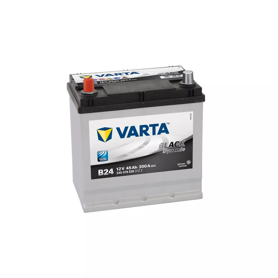 BATTERIE VARTA B24 - 12V - 45AH - 300A (+) GAUCHE